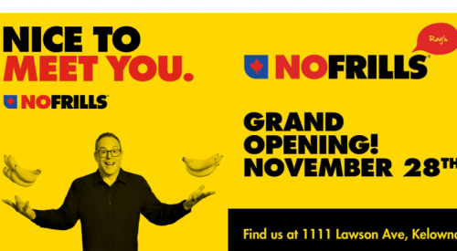 Kelowna's first No Frills grocery store to open Nov. 28